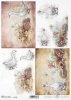 arroz decoupage ganso, flores*Reis Decoupage Gans, Blumen*рисовая декупаж гусь, цветы